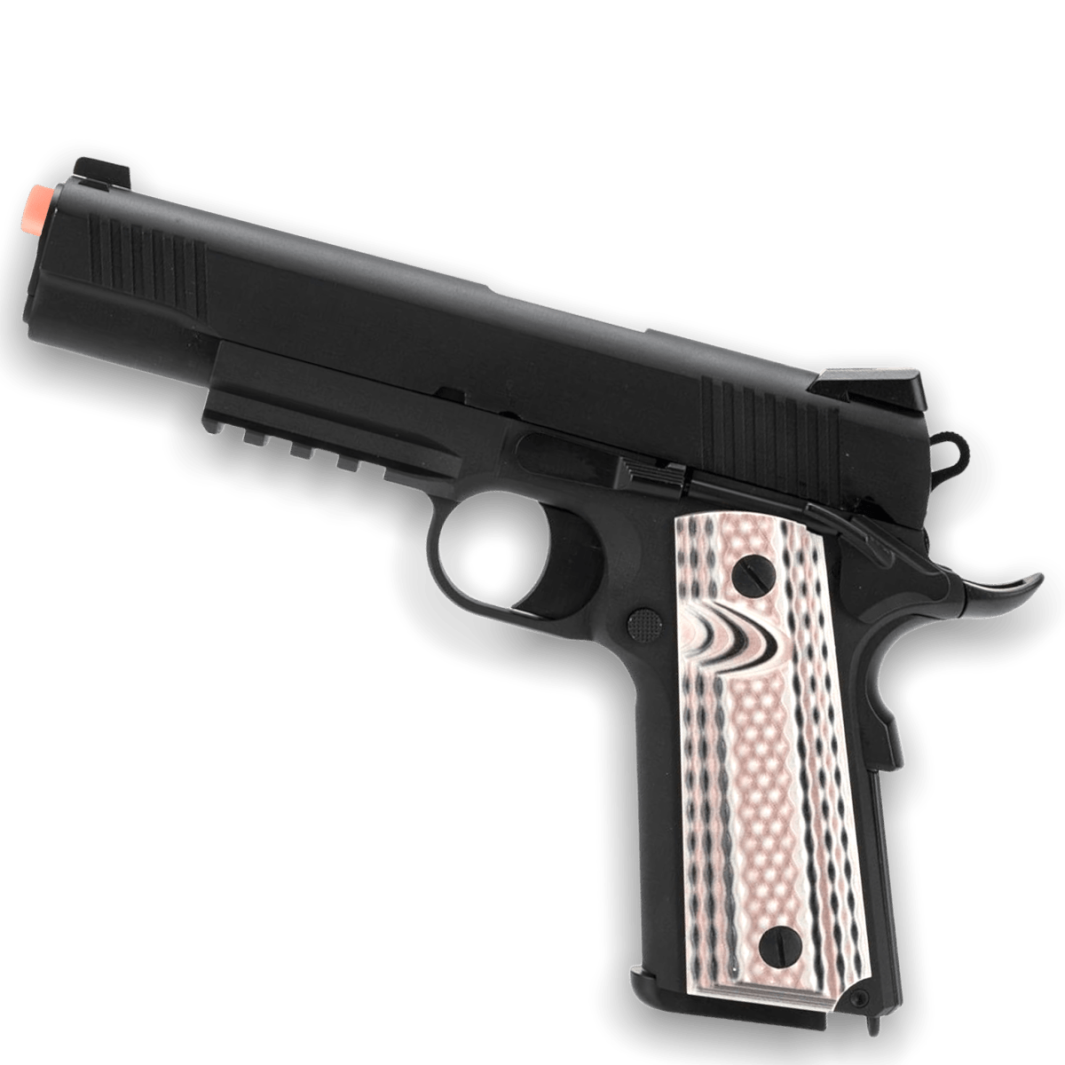 WE Tech 1911 M45A1 Gelsoft Gas Blowback Gel Blaster built for high-performance action - Tactical Edge Hobbies