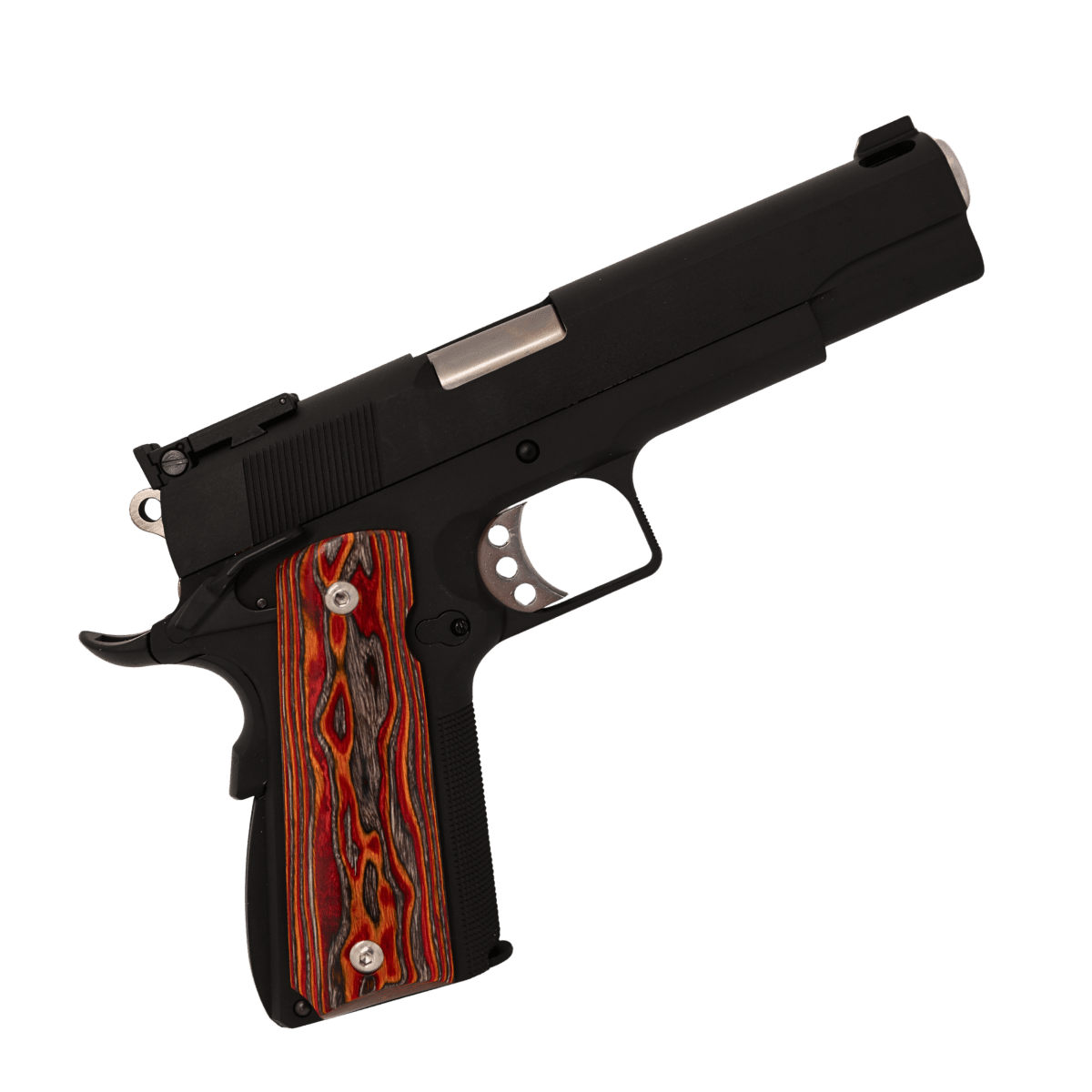 WE Tech 1911 bocote wooden grip GBB gel blaster no rail - Tactical Edge Hobbies