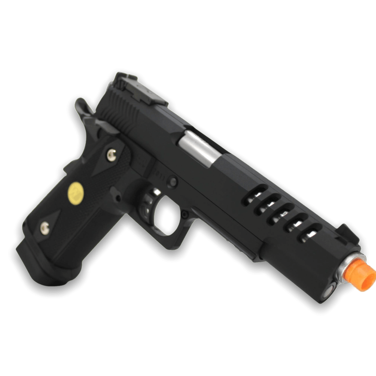 WE-Tech 5.1 Hi-Capa K-Version Gas Blowback Gel Blaster, built for smooth operation and durability - Tactical Edge Hobbies