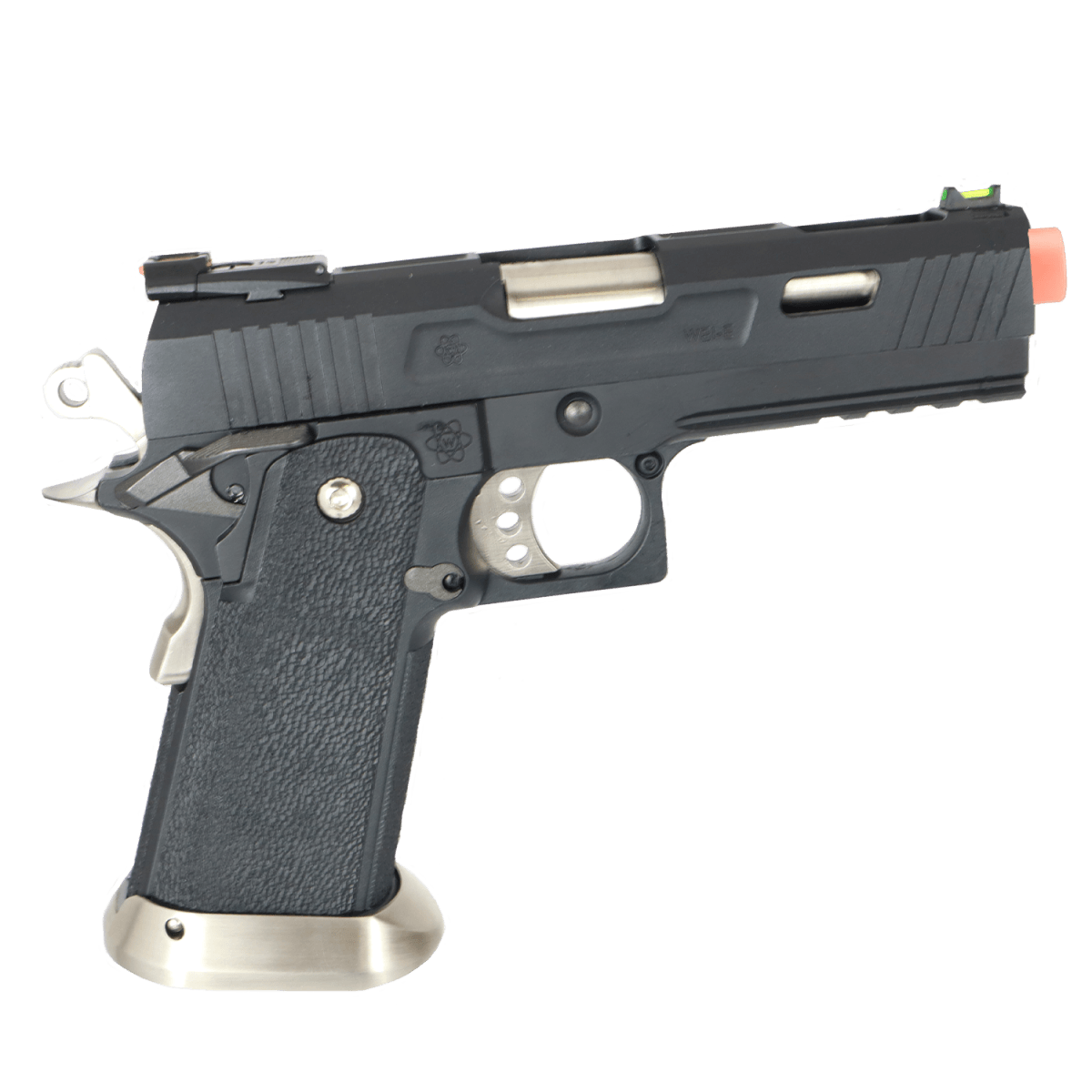 High-performance WE Tech Allosaurus Hi-Capa 4.3 Gel Blaster with gas blowback action - Tactical Edge Hobbies