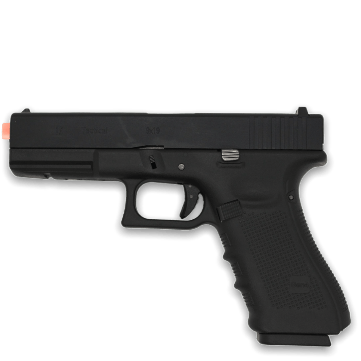 WE Tech G-Series 17 Gen 4 GBB Gel Blaster featuring ergonomic grip - Tactical Edge Hobbies