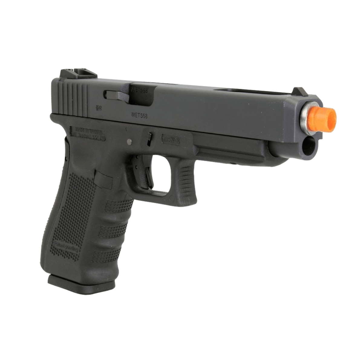 WE Tech G-Series Gen 4 G34 GBB Pistol Gel Blaster, combining reliability with sleek design - Tactical Edge Hobbies