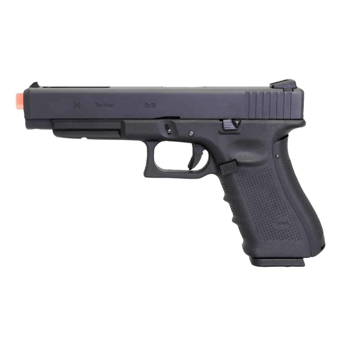WE Tech G-Series Gen 4 G34 GBB Pistol Gel Blaster, ideal for gel blaster enthusiasts - Tactical Edge Hobbies
