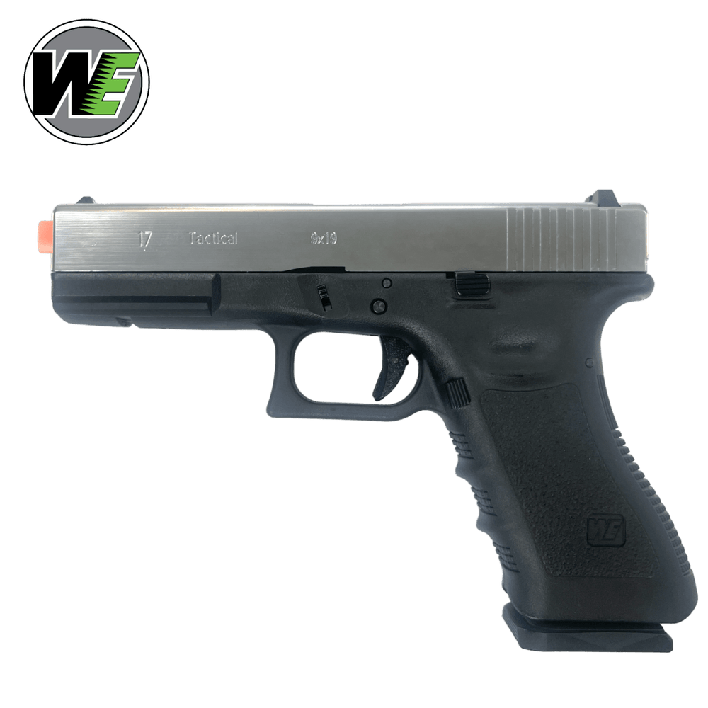 We Tech G17 Gen 3 GBB Gel Blaster - Gas Pistol Silver Slide