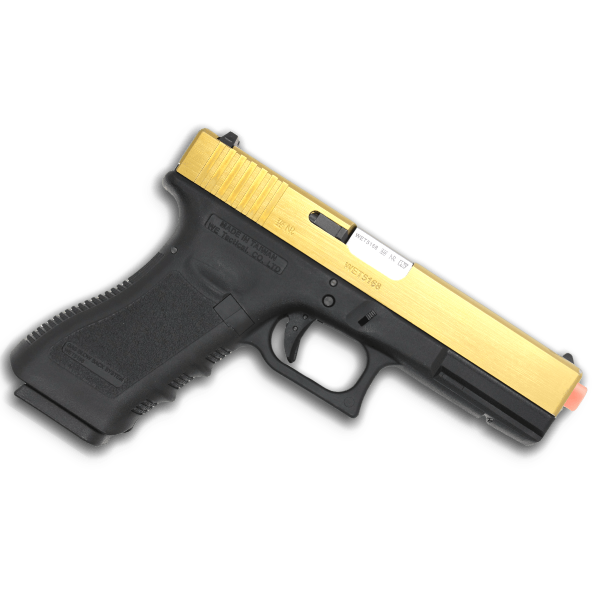 WE Tech G-Series 17A Titanium Version GBB Gel Blaster, built for competitive gel blaster enthusiasts - Tactical Edge Hobbies
