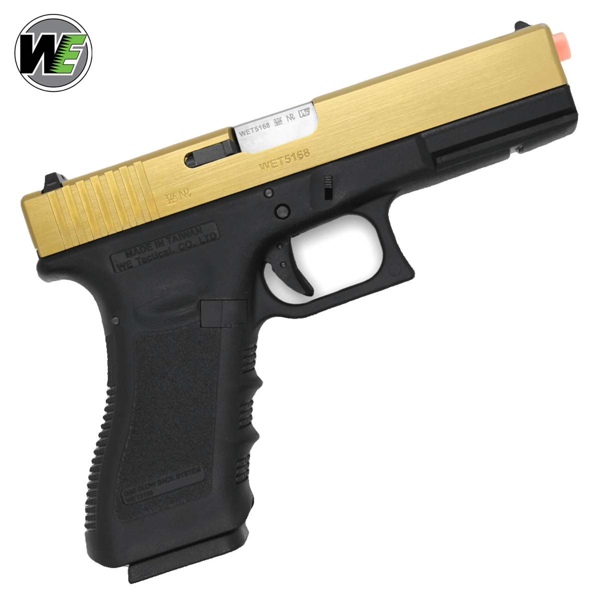 WE Tech G-Series 17A Titanium Version GBB Gel Blaster, crafted for high-performance gameplay - Tactical Edge Hobbies