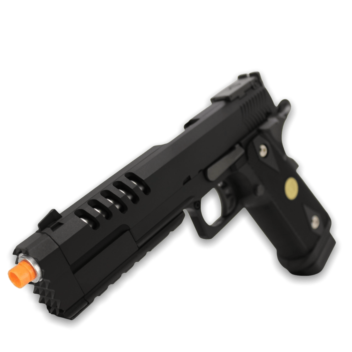 WE-Tech Hi-Capa 5.2 Hyper Strike Gas Blowback Gel Blaster, crafted for durability and smooth operation - Tactical Edge Hobbies