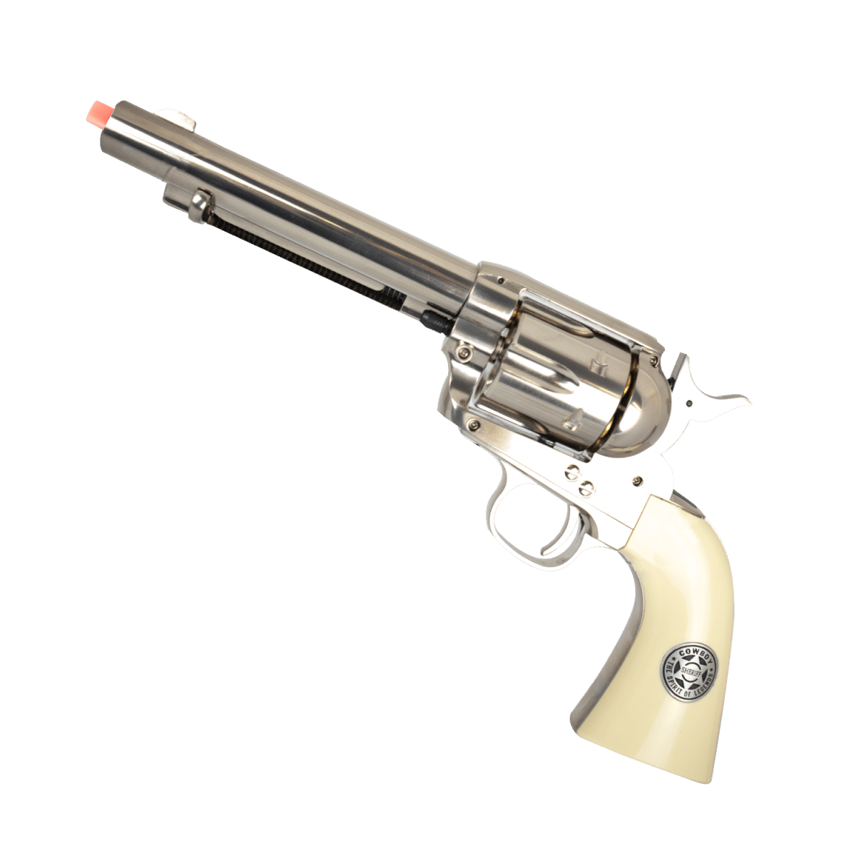 Nickel Pearl Wingun SAA Peacemaker CO2 Gel Blaster - Tactical Edge Hobbies