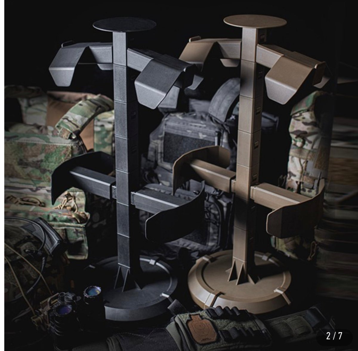 Wosport Tactical Gear Display Stand - Tactical Edge Hobbies