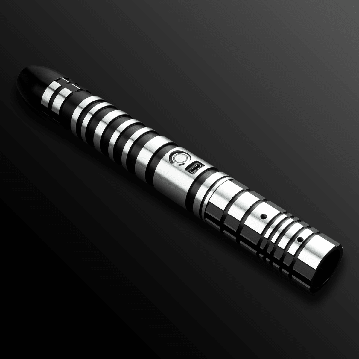 Zola Light Saber glowing blue - Battle Sabers