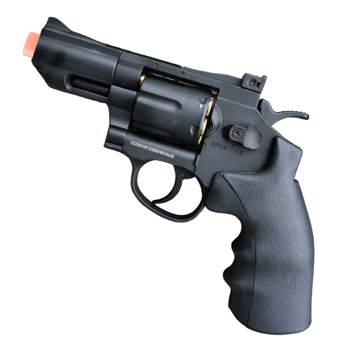 Stubby ZP-5 CO2 Revolver Gelsoft Blaster - Tactical Edge Hobbies