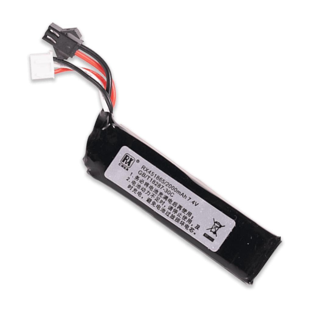2000mah 7.4v 30C Lithium Battery - Tactical Edge Hobbies