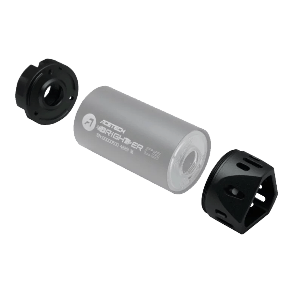 Durable Acetech Brighter CS M14 Muzzle Cap & Front Cap for Tactical Use - Tactical Edge Hobbies