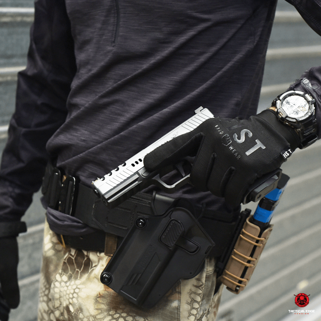 Amomax Per-Fit Hard Shell Holster - Left Hand - Tactical Edge Hobbies