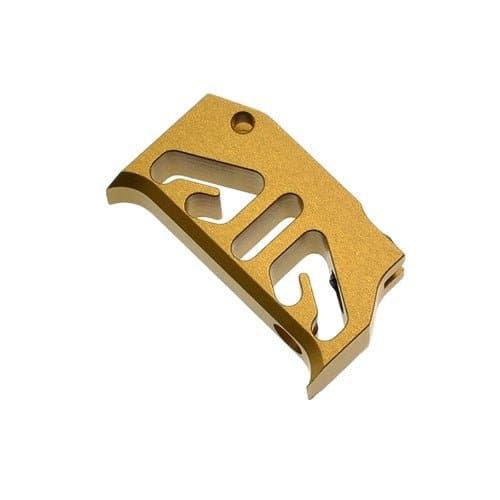 CowCow Aluminum Trigger T2 in gold for precision shooting - Tactical Edge Hobbies