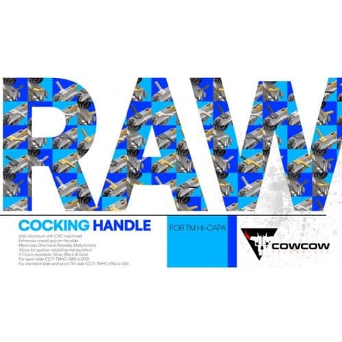 Durable CowCow RAW Cocking Handle Open A for optimal control - Tactical Edge Hobbies