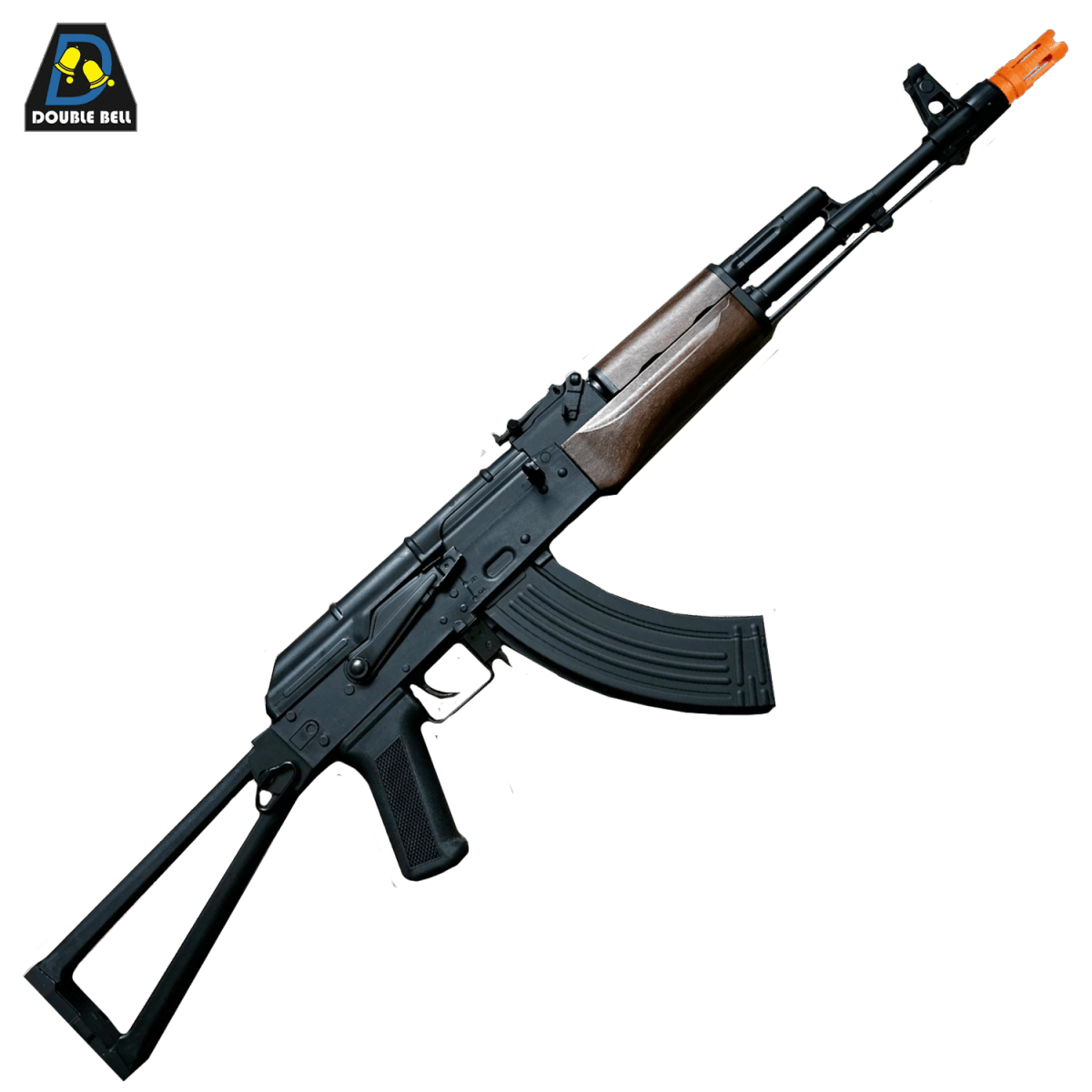 Double Bell AK74N AEG gel blaster with folding stock - Tactical Edge Hobbies
