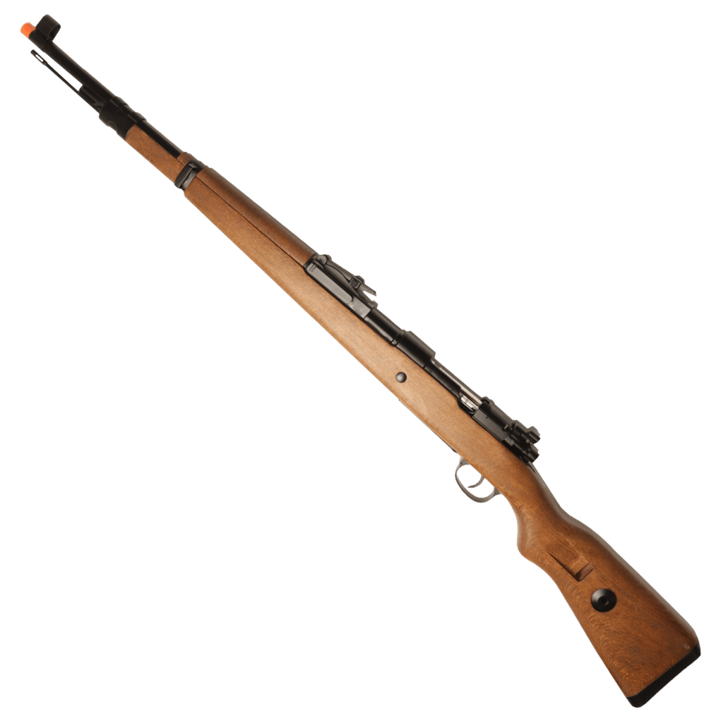 Green gas-operated Kar 98k gel blaster with shell ejection - Tactical Edge Hobbies