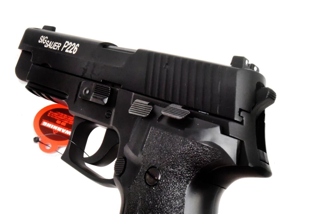 Double Bell SIG P226 GBB with precision and power for gel blaster enthusiasts - Tactical Edge Hobbies