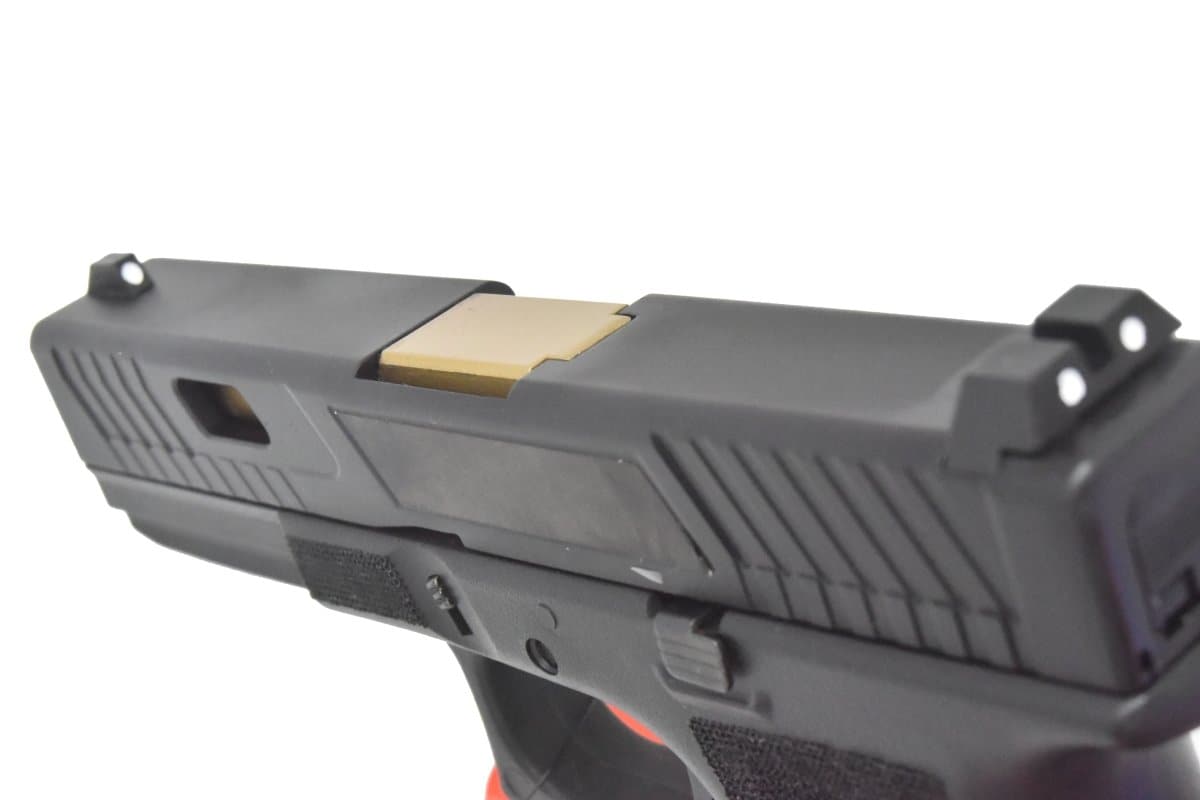 Double Bell TTI G17 Combat Master Gas Blow Back Gelsoft Pistol with JW Continental Box - Tactical Edge Hobbies
