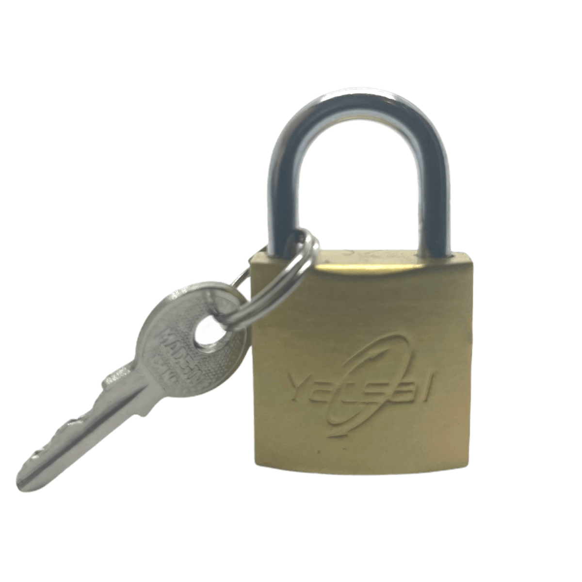 Compact Duramax Padlock Brass Plated 25mm Padlock for gel blaster safety - Tactical Edge Hobbies