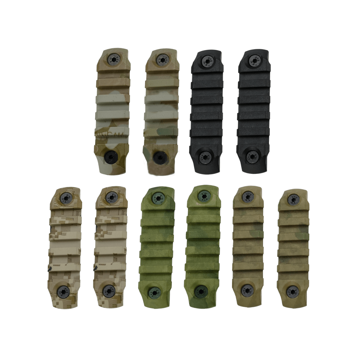 DYTAC Keymod Polymer Rail Set for easy gel blaster customization - Tactical Edge Hobbies