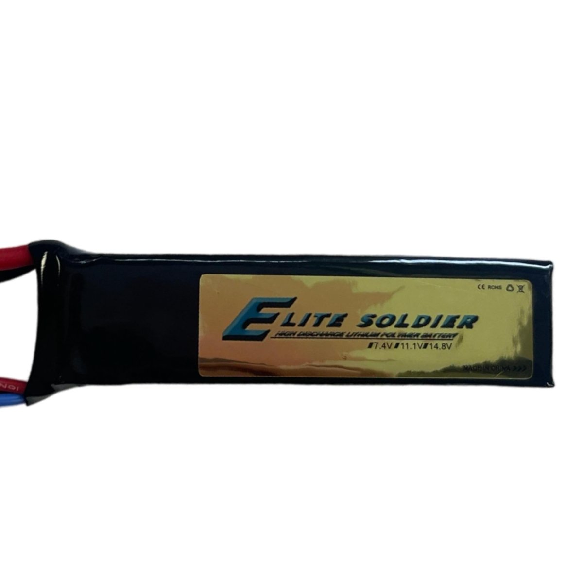 Elite Soldier 11.1V Small Battery with Tamiya Plug for consistent energy delivery - Tactical Edge Hobbies