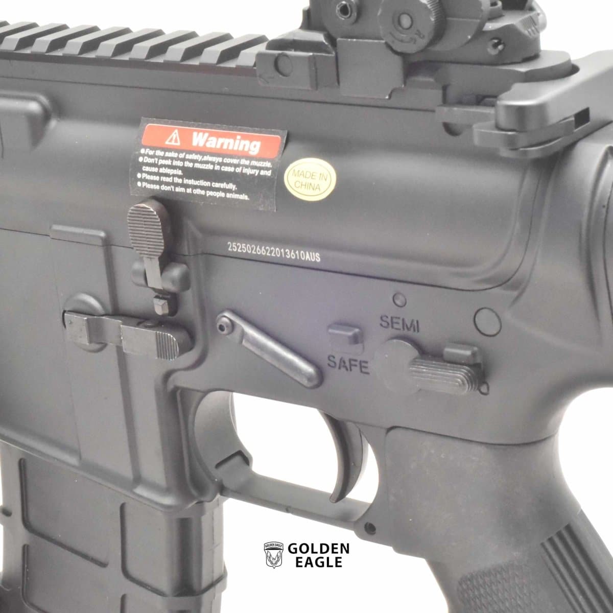 GBBR GOLDEN EAGLE MC6625M GAS BLOW BACK RIFLE - Tactical Edge Hobbies