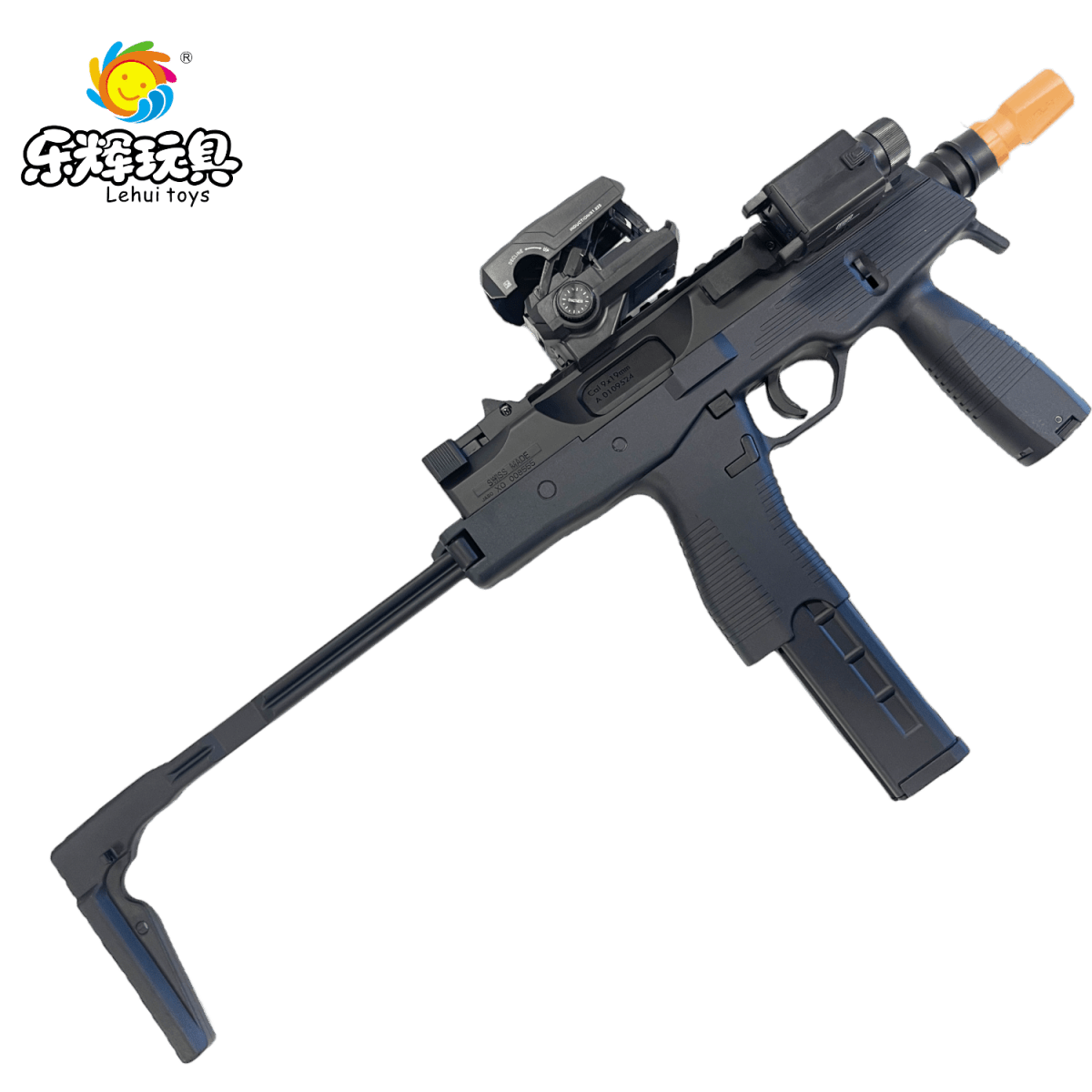Lehui MP9 SMG Gel Blaster for high-speed gel ball action - Tactical Edge Hobbies
