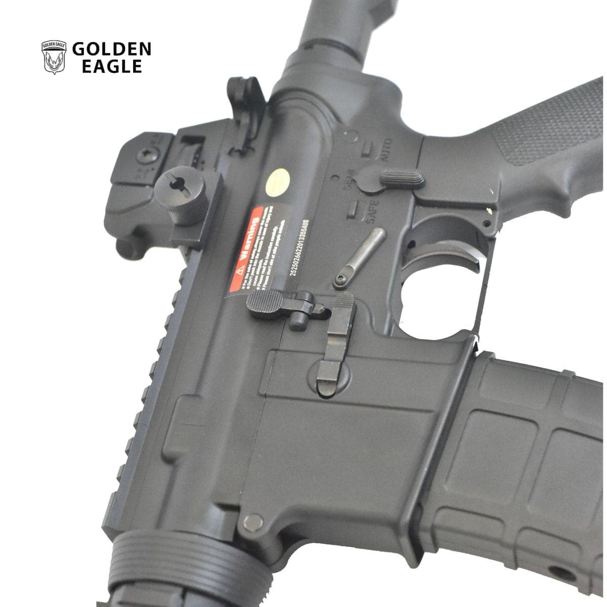 MC6624M M4 CQB FULL METAL GBB GOLDEN EAGLE RIFLE - Tactical Edge Hobbies