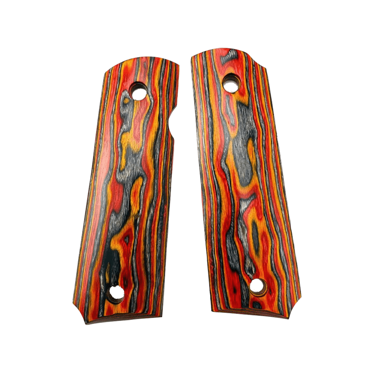 Real Wood Bocote Pistol Grip Set for GE 1911 GBB Gel Blasters offering a premium upgrade - Tactical Edge Hobbies