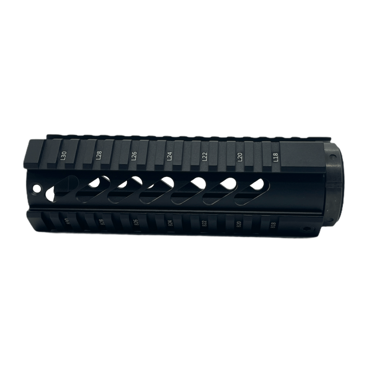 RIS Threaded Metal Handguard 7" ideal for upgrading your firearm setup - Tactical Edge Hobbies