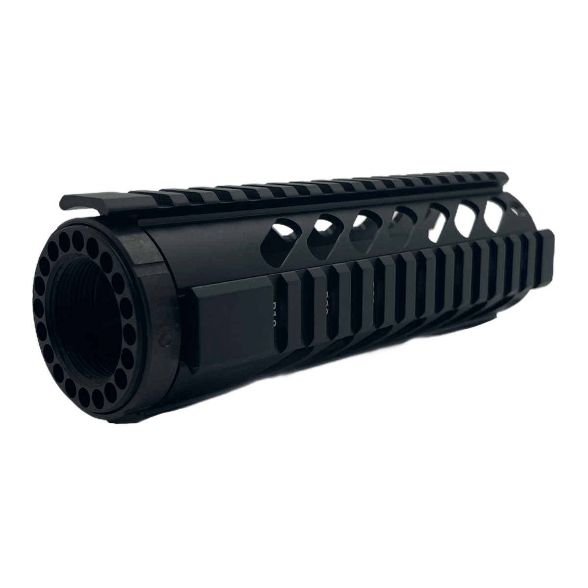 RIS Threaded Metal Handguard 7" with ergonomic design for better handling - Tactical Edge Hobbies