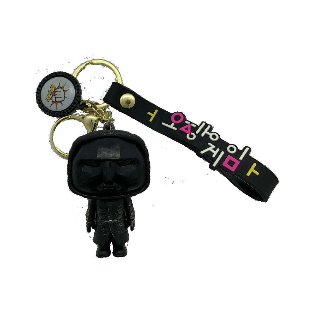 Squid Games Keychain featuring iconic symbols - Tactical Edge Hobbies