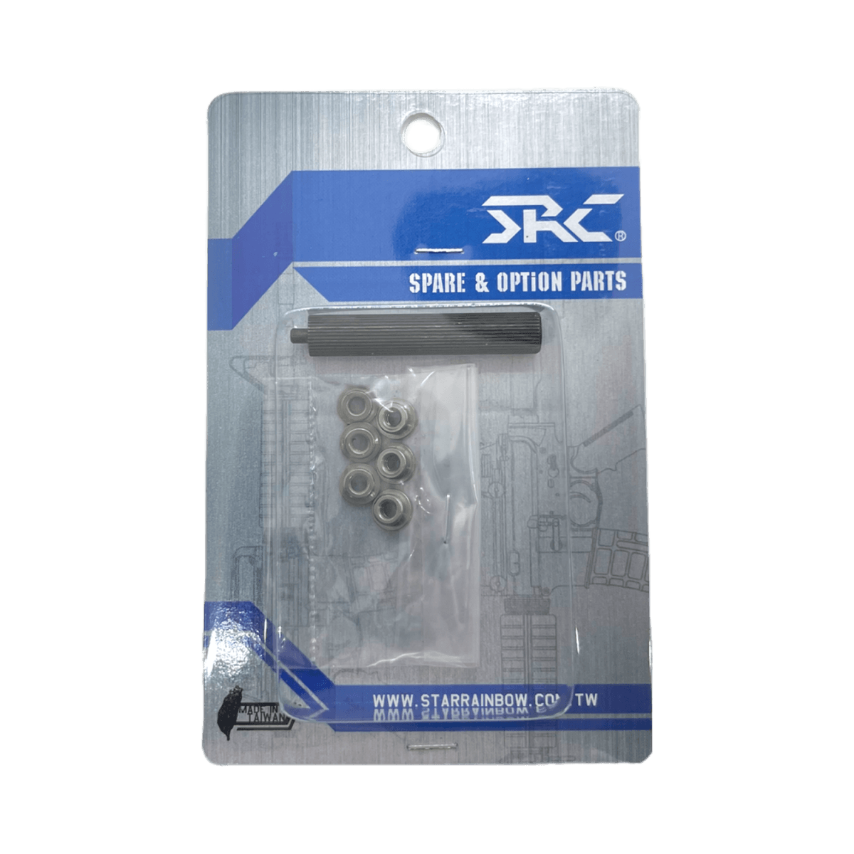 SRC 7mm Stainless Steel Bushing for airsoft gearbox durability - Tactical Edge Hobbies