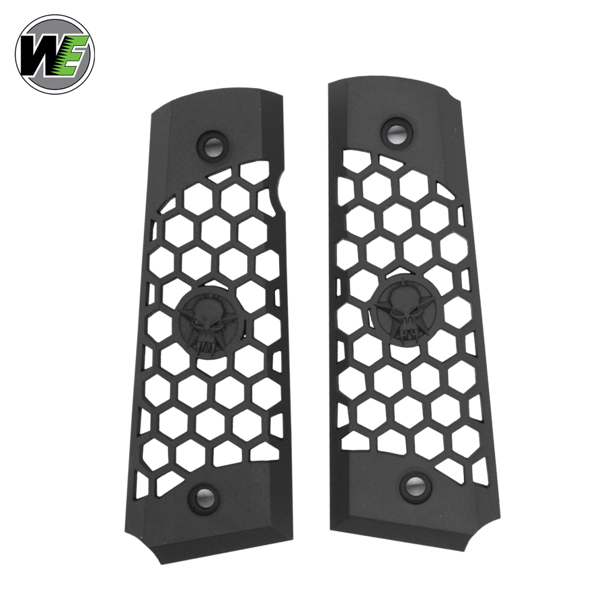 WE Tech 1911 Hex Cut Grip with textured design for enhanced control - Tactical Edge Hobbies